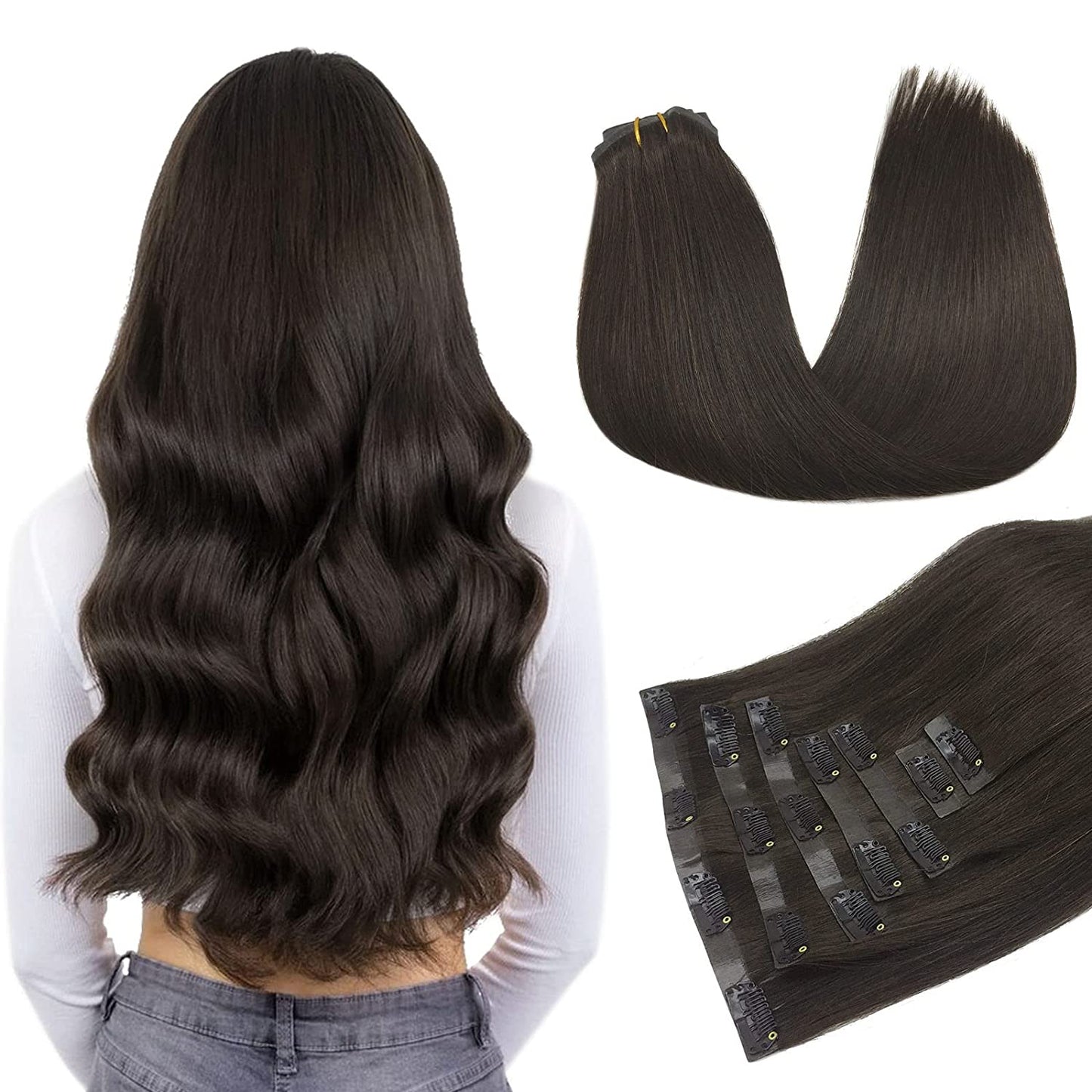 THE HAIR LABEL - Seamless Clip-in 35 cm