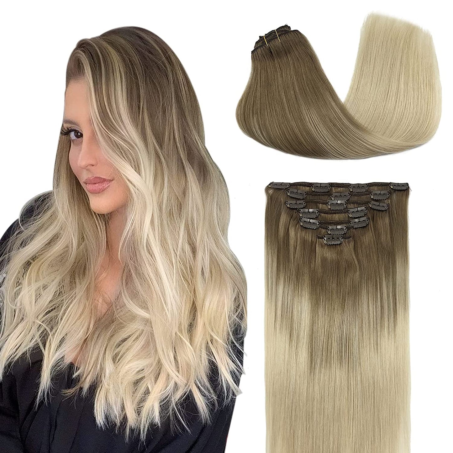 THE HAIR LABEL - Seamless Clip-in 35 cm